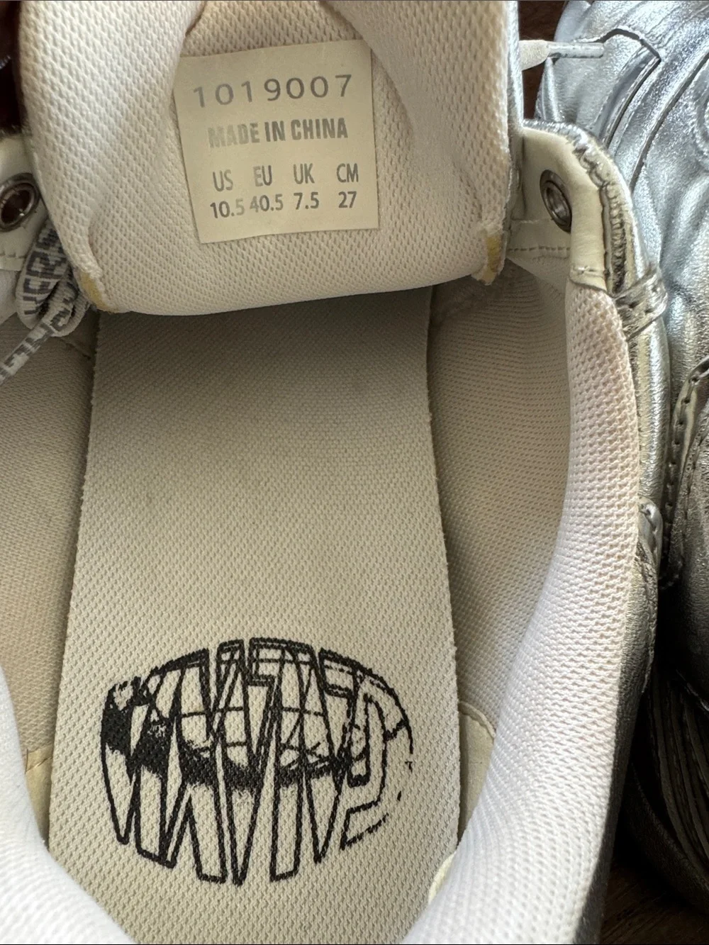 Versace Galaxia Leather Sneaker